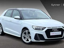 White Used 2020 Audi A1 S-Line Hatchback | £19,500 (Fair price)