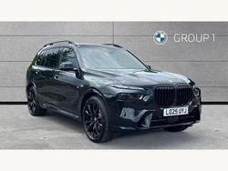 Black New 2025 BMW X7 M Sport SUV | £86,790 (Super price)