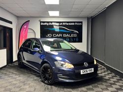 Blue Used 2016 VW Golf VII Edition Hatchback | £6,750 (Fair price)