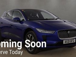 Blue Used 2021 Jaguar I-Pace SUV | £22,679