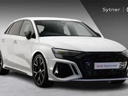 White Used 2024 Audi RS3 Sport Hatchback | £52,000 (Expensive)