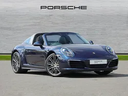 Night blue metallic Used 2017 Porsche 911 Targa 4 Cabriolet | £76,500
