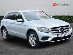 Silver Used 2017 Mercedes GLC220 SUV | £15,495 (Fair price)
