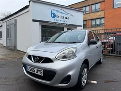 Silver Used 2015 Nissan Micra Visia Hatchback | £5,400 (Fair price)