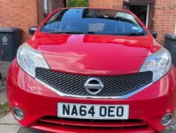 Red Used 2014 Nissan Note Visia MPV | £3,950 (Fair price)