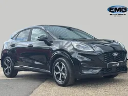Black Used 2024 Ford Puma ST-Line Hatchback | £19,582 (Fair price)