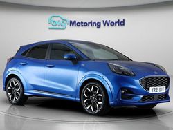 Blue Used 2021 Ford Puma Gen-E ST-Line X SUV | £13,400 (Good price)