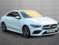 Digital white Used 2021 Mercedes CLA250 AMG Line Premium Plus Sedan | £27,750 (Fair price)