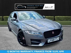 Grey Used 2018 Jaguar XF Sportbrake R-Sport Estate | £15,095 (Fair price)