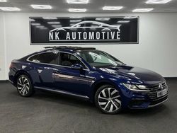Blue Used 2018 VW Arteon R-line Hatchback | £16,490 (Fair price)