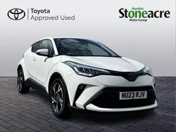 White Used 2023 Toyota C-HR Design SUV | £21,750 (Fair price)