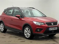 Red Used 2021 Seat Arona SE Technology SUV | £13,600 (Fair price)