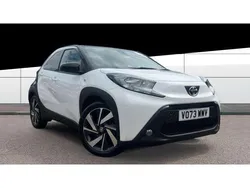White Used 2023 Toyota Aygo Hatchback | £13,674 (Fair price)