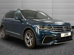 Blue Used 2023 VW Tiguan R-line Edition SUV | £27,000 (Fair price)