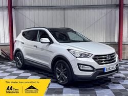 Silver Used 2013 Hyundai Santa Fe Premium SE SUV | £8,795 (Fair price)