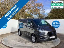 Magnetic (metallic paint) Used 2022 Ford Transit Custom Limited | £16,995 (Fair price)
