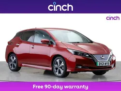 Red Used 2021 Nissan Leaf N-Connecta Hatchback | £9,599 (Fair price)