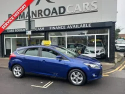 Blue Used 2014 Ford Focus Zetec Hatchback | £4,995 (Fair price)