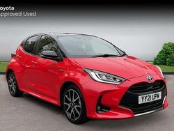 Orange Used 2021 Toyota Yaris Hybrid Edition Hatchback | £16,917 (Good price)
