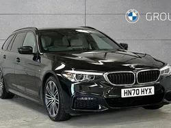 Black Used 2020 BMW 520 M Sport Estate | £25,495 (A bit pricey)