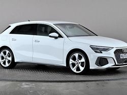White Used 2023 Audi A3 S-Line Hatchback | £21,998 (Fair price)
