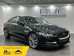 Black Used 2017 Jaguar XE R-Sport Sedan | £10,444 (Fair price)