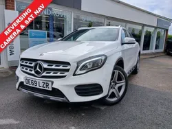 White Used 2019 Mercedes GLA180 AMG line SUV | £16,999 (A bit pricey)
