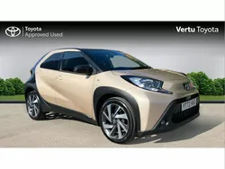 Beige Used 2022 Toyota Aygo Hatchback | £11,401 (Fair price)