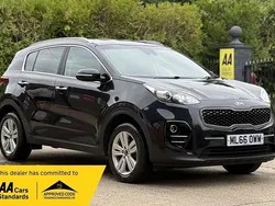 Black Used 2016 Kia Sportage 2 SUV | £8,990 (Fair price)