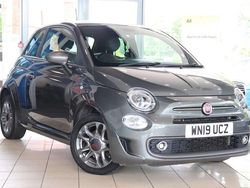 Grey Used 2019 Fiat 500S S Hatchback | £9,070 (Fair price)