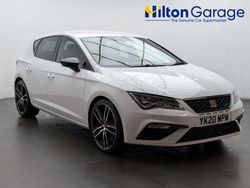 White Used 2020 Cupra Leon Hatchback | £18,600 (Fair price)