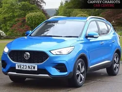 Blue Used 2023 MG ZS Excite Sedan | £12,800 (Good price)