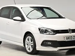 White Used 2013 VW Polo R-line Hatchback | £9,980 (A bit pricey)