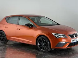 Orange Used 2018 Seat Leon FR Hatchback | £10,450 (Fair price)