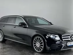 Black Used 2018 Mercedes E220 AMG Line Premium Estate | £17,900 (Good price)