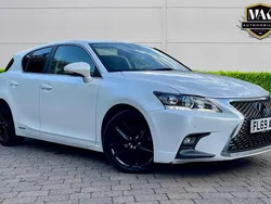 White Used 2019 Lexus CT200h Hatchback | £9,990 (Good price)