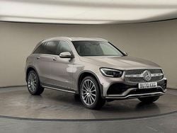 Mojave silver Used 2020 Mercedes GLC300 AMG line SUV | £28,650 (Good price)