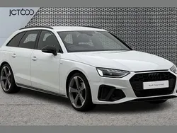 White Used 2022 Audi A4 Black Edition Estate | £25,761 (A bit pricey)