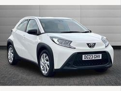 White Used 2023 Toyota Aygo PURE Hatchback | £14,500 (Fair price)
