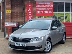Cappuccino beige Used 2018 Skoda Octavia SE Hatchback | £10,195 (A bit pricey)