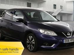 Blue Used 2016 Nissan Pulsar S Hatchback | £6,995 (Fair price)