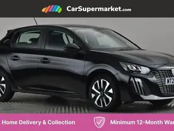 Black Used 2024 Peugeot 208 Active Hatchback | £15,197 (Fair price)