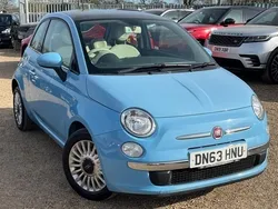 Blue Used 2013 Fiat 500 Lounge Hatchback | £4,250 (Fair price)