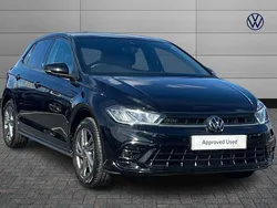 Black Used 2024 VW Polo R-line Hatchback | £21,250 (Fair price)