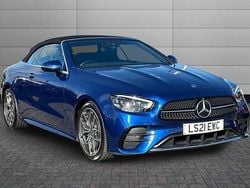 Blue Used 2021 Mercedes E300 AMG Line Premium Cabriolet | £31,795 (Super price)