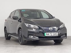 Black Used 2022 Nissan Leaf N-Connecta Hatchback | £11,498 (Fair price)