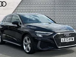 Black Used 2023 Audi A3 S-Line Hatchback | £23,545 (Fair price)