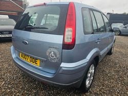 Blue Used 2007 Ford Fusion Zetec Hatchback | £2,495 (Fair price)