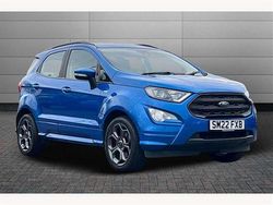 Desert island blue Used 2022 Ford Ecosport ST-Line SUV | £13,091 (Fair price)
