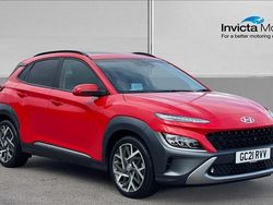 Red Used 2021 Hyundai Kona Ultimate SUV | £18,000 (Fair price)